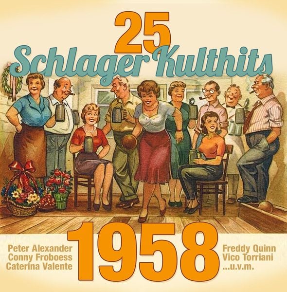 25 Schlager Kulthits: 1958